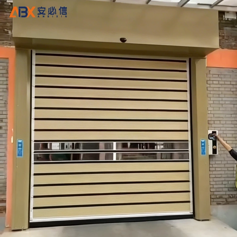 广州市螺旋式快速门